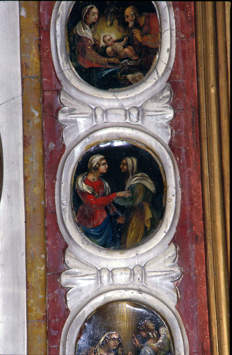 visitazione (dipinto) di Trivellini Francesco (attribuito) - ambito veneto (prima metà sec. XVIII)