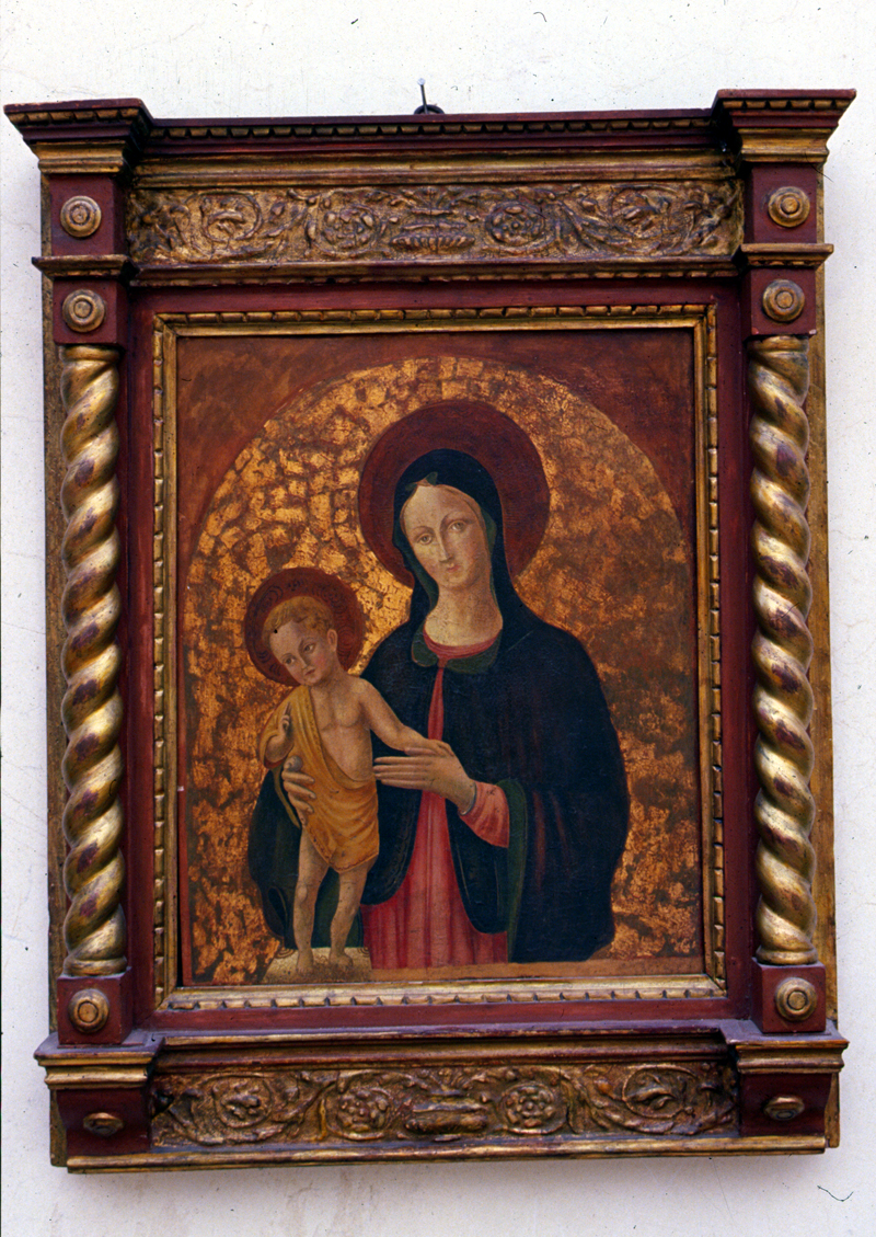 Madonna con Bambino (dipinto) - manifattura veneta (prima metà sec. XX)