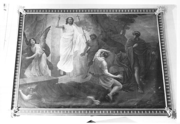resurrezione di Cristo (dipinto) - ambito veneto (sec. XIX)