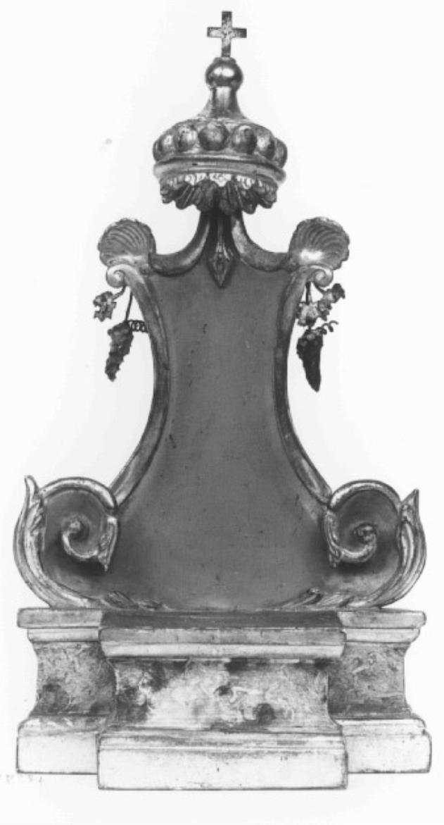 tronetto per esposizione eucaristica - bottega veneta (secc. XVIII/ XIX)