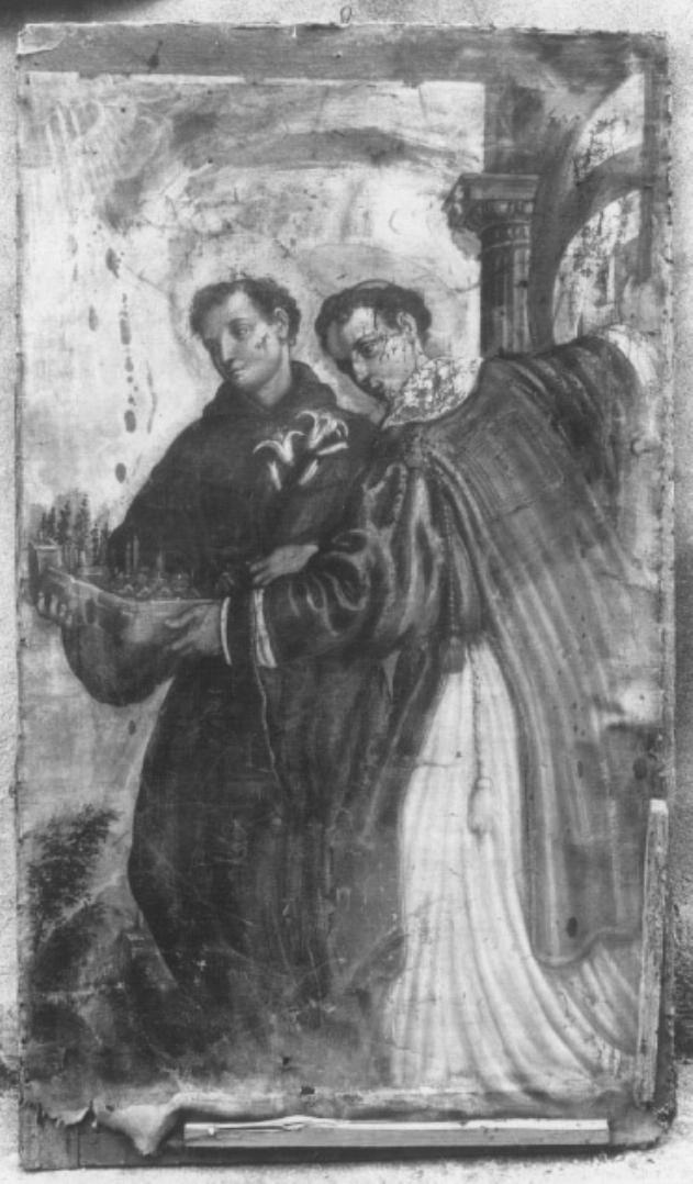 Sant'Antonio da Padova/ San Daniele (dipinto) - ambito veneto (secc. XVI/ XVII)