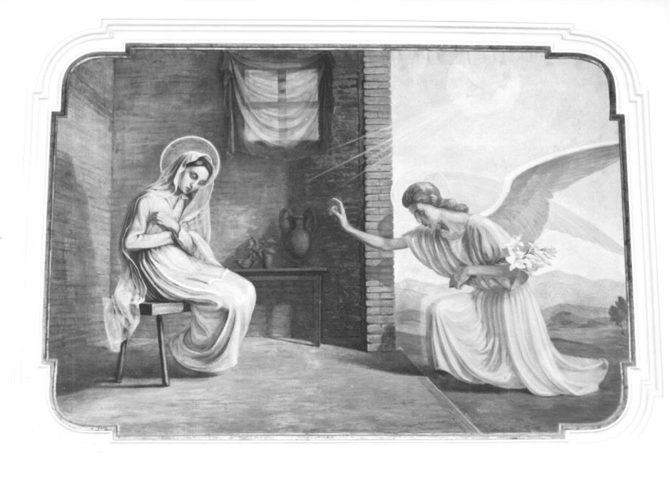 Annunciazione (dipinto) di Caramel Giacomo (sec. XX)