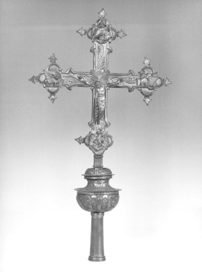croce processionale - ambito veneto (sec. XVII)