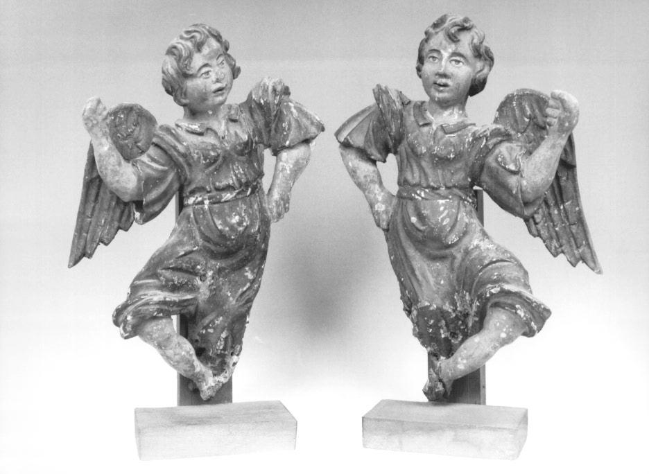 angelo (statuetta, serie) - ambito veneto (sec. XVIII)