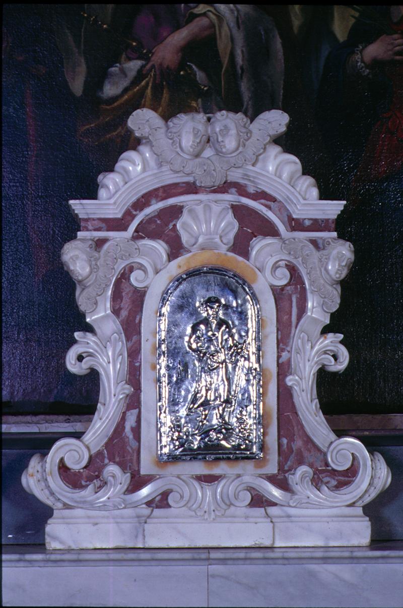 tabernacolo, elemento d'insieme - manifattura veneta (seconda metà sec. XVII)