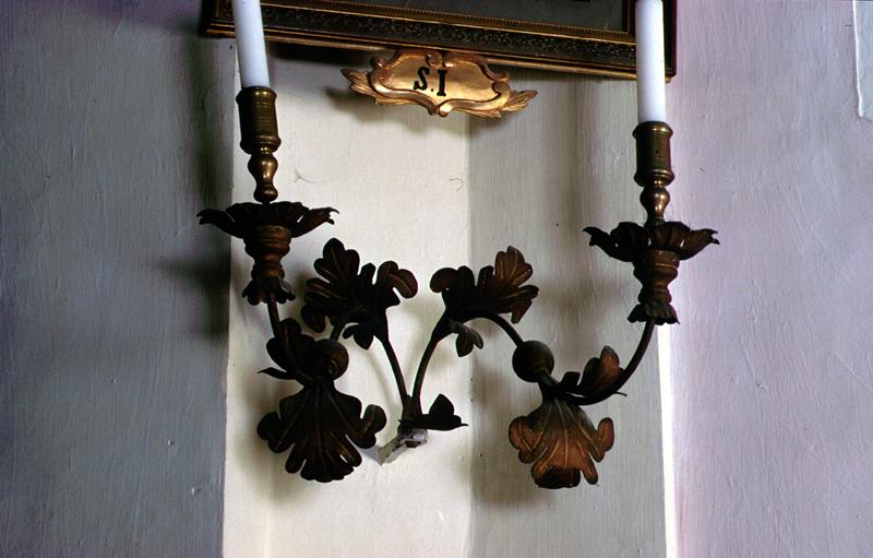 candeliere da parete - manifattura veneta (sec. XVIII)