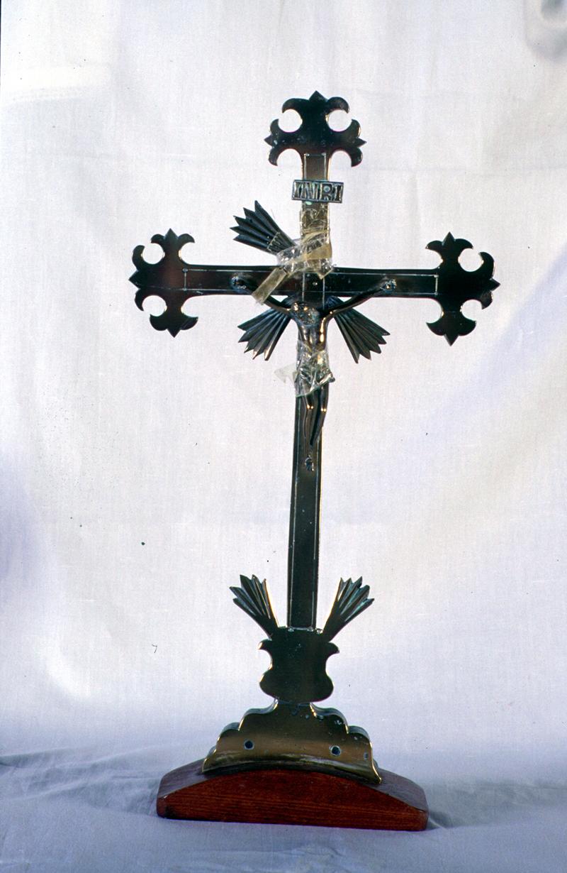 croce da tavolo - manifattura veneta (sec. XVI)