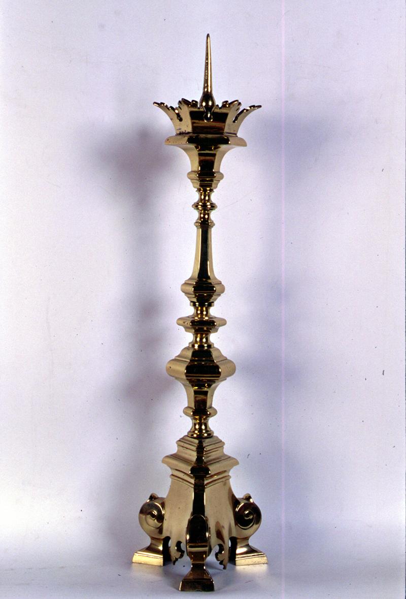 candeliere d'altare, serie - manifattura veneta (prima metà sec. XX)