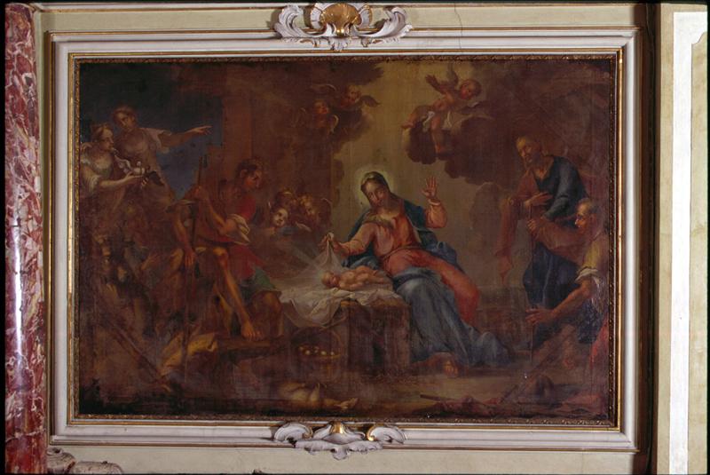 adorazione dei pastori (dipinto) di Marini Giovanni - ambito veneto (sec. XVIII)