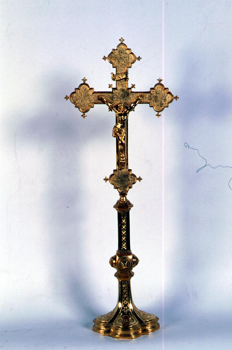 croce d'altare, serie - manifattura veneta (fine/inizio secc. XIX/ XX)
