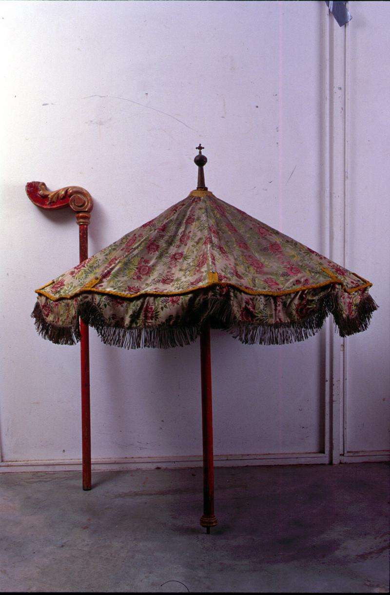 ombrellino processionale - manifattura veneta (sec. XIX)
