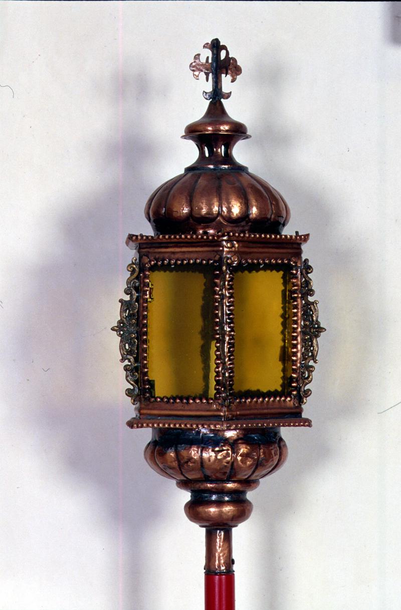 lanterna processionale, serie - manifattura veneta (seconda metà sec. XVIII)