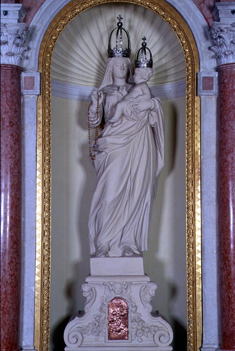 Madonna del Rosario (scultura) - manifattura veneta (sec. XVII)