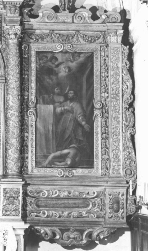 decorazione plastica di Moretti Sante - ambito veneto (fine sec. XVII)