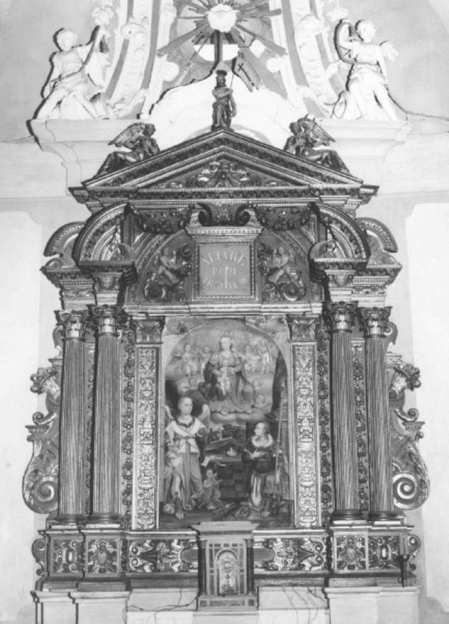 altare maggiore - ambito veneto (sec. XVII)