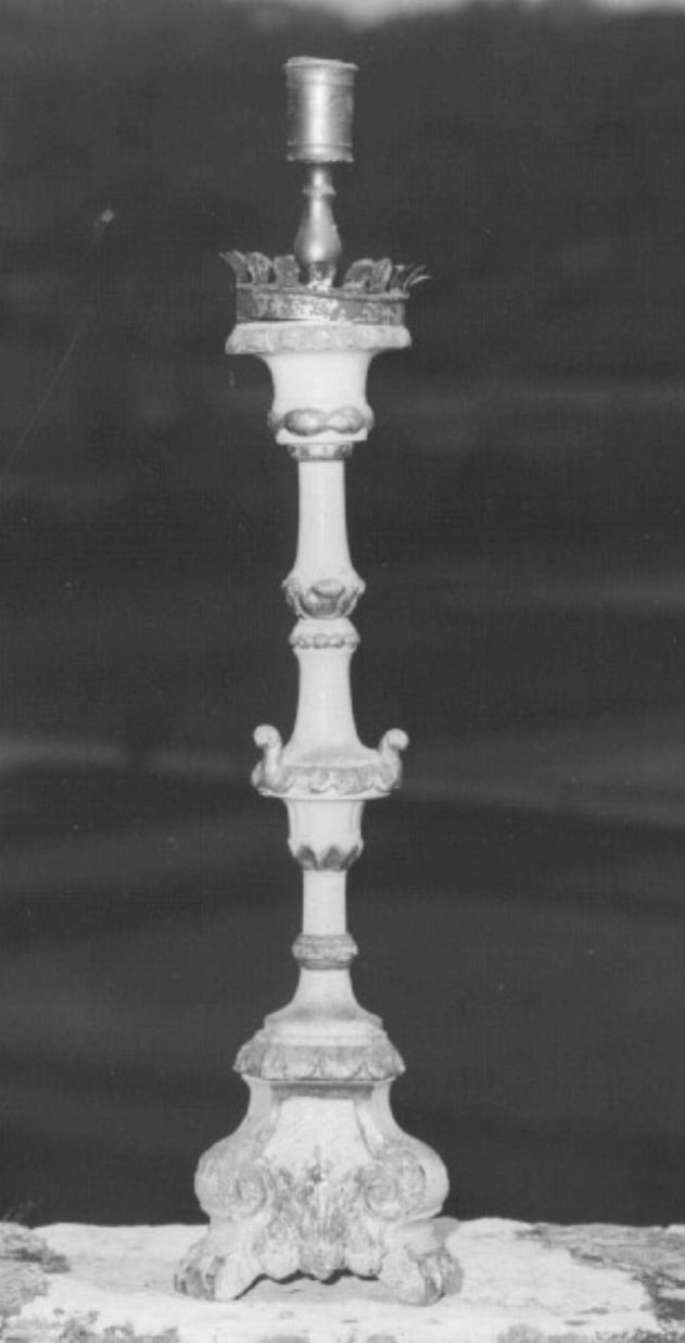 candeliere - produzione veneta (sec. XVII)