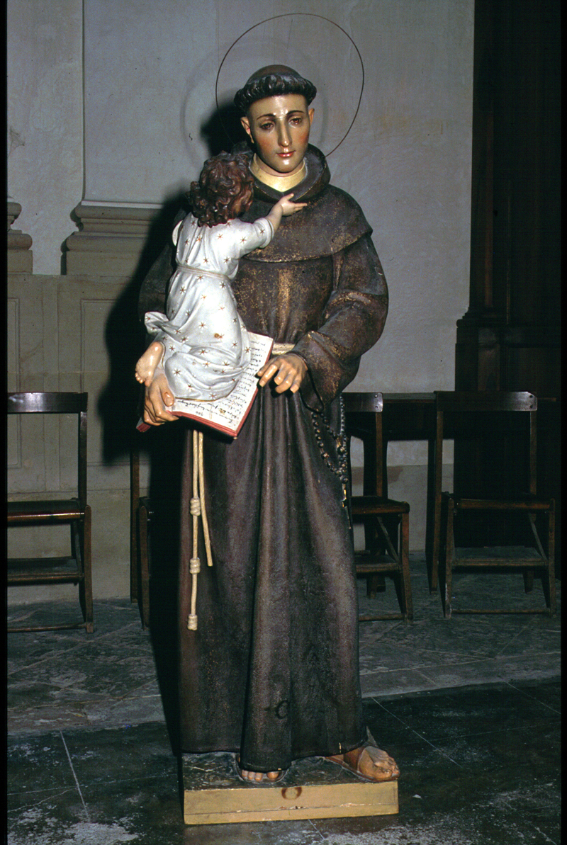 Sant'Antonio da Padova (scultura) - manifattura veneta (prima metà sec. XX)