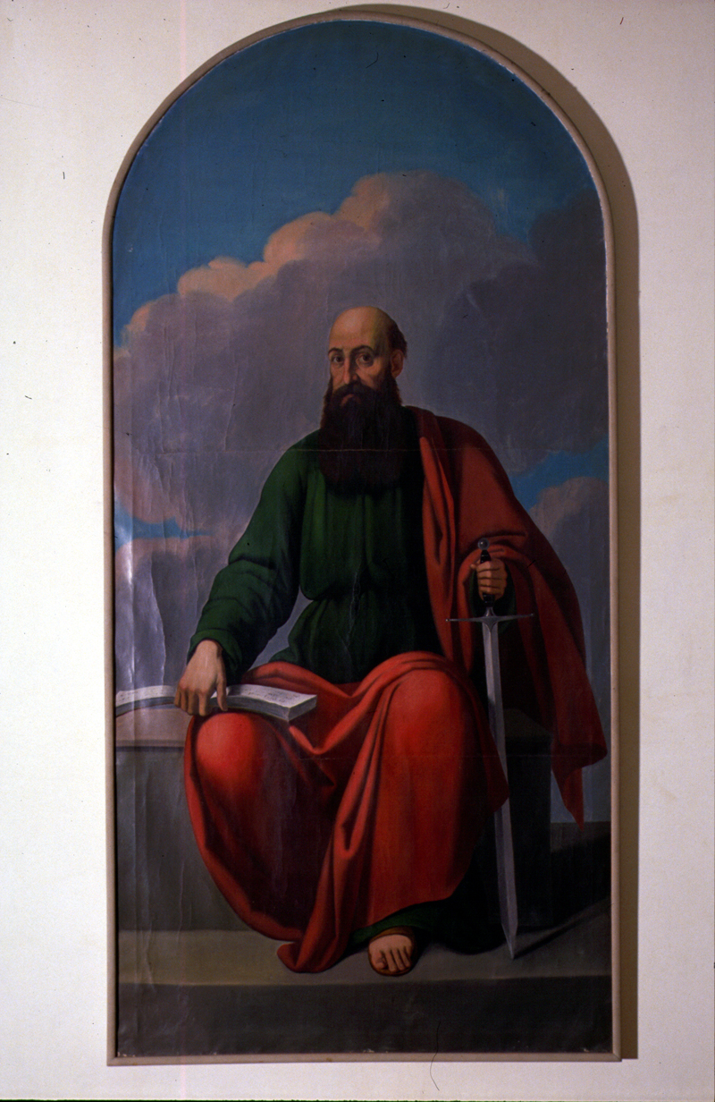 San Paolo (dipinto) di De Lorenzi Giuseppe (attribuito) - ambito veneto (metà sec. XIX)