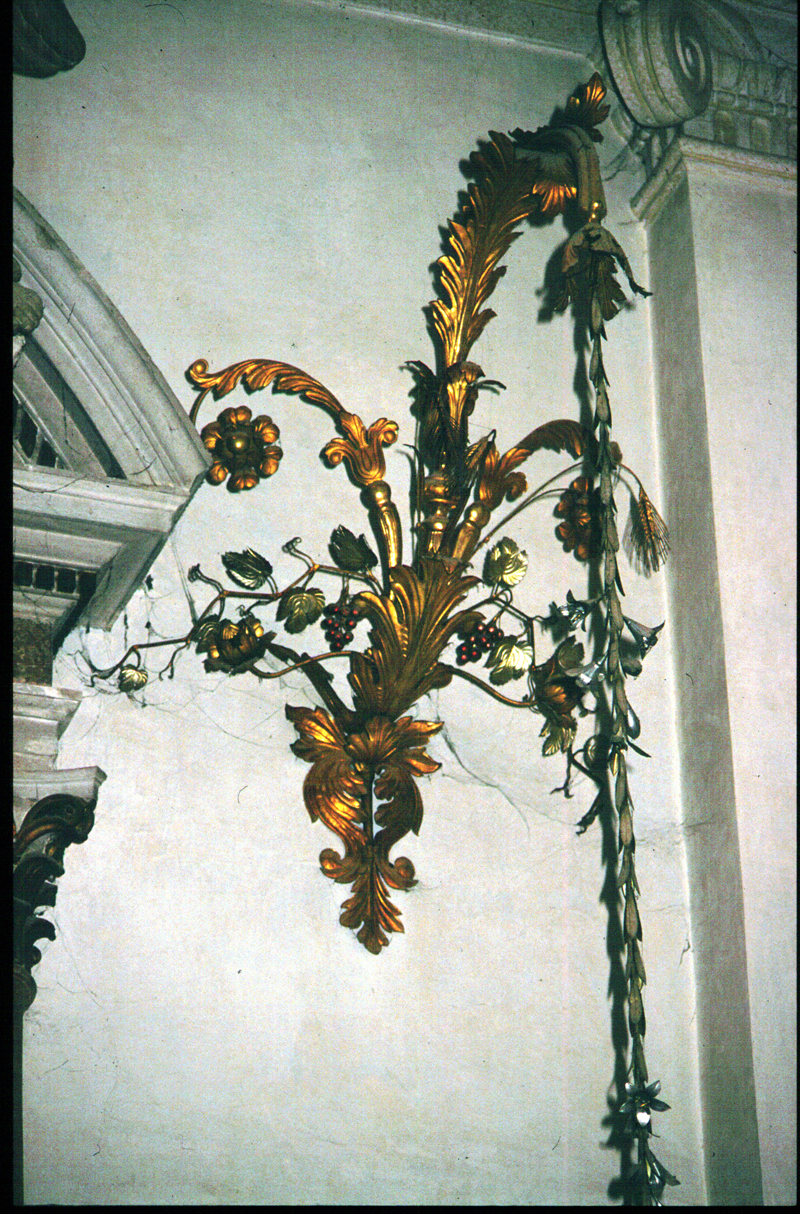 candeliere da parete, serie - bottega veneta (metà sec. XIX)