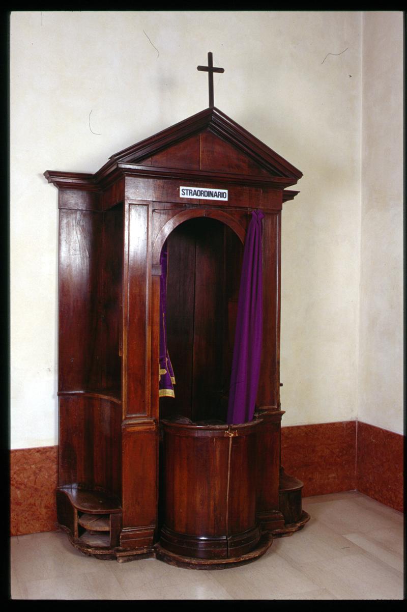 confessionale, serie - manifattura veneta (sec. XVIII)