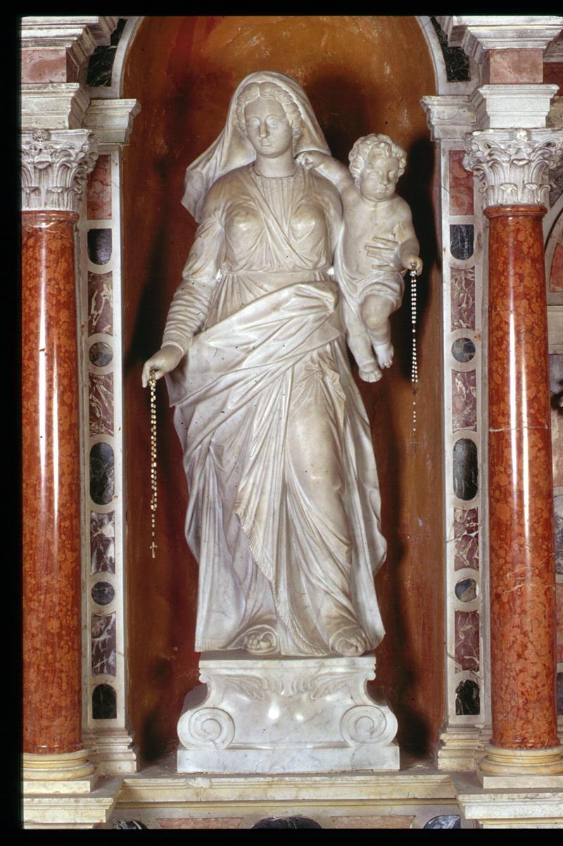 Madonna con Bambino (scultura) - ambito veneto (sec. XVIII)