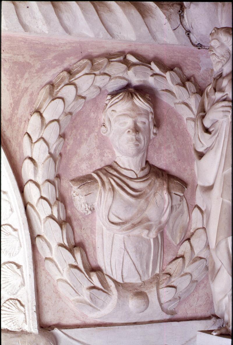 busto maschile (scultura) - manifattura veneta (sec. XIX)