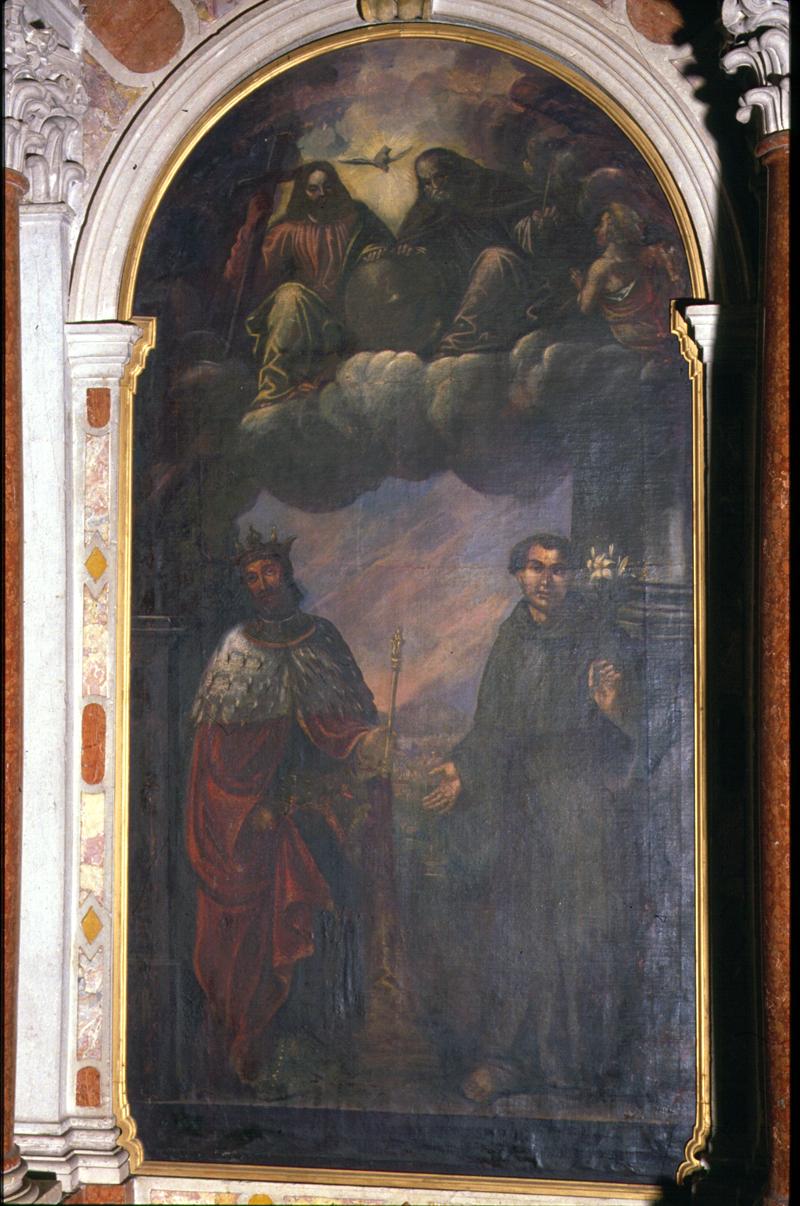 Sant'Antonio e Sant'Osvaldo (dipinto) - manifattura veneta (sec. XVIII)