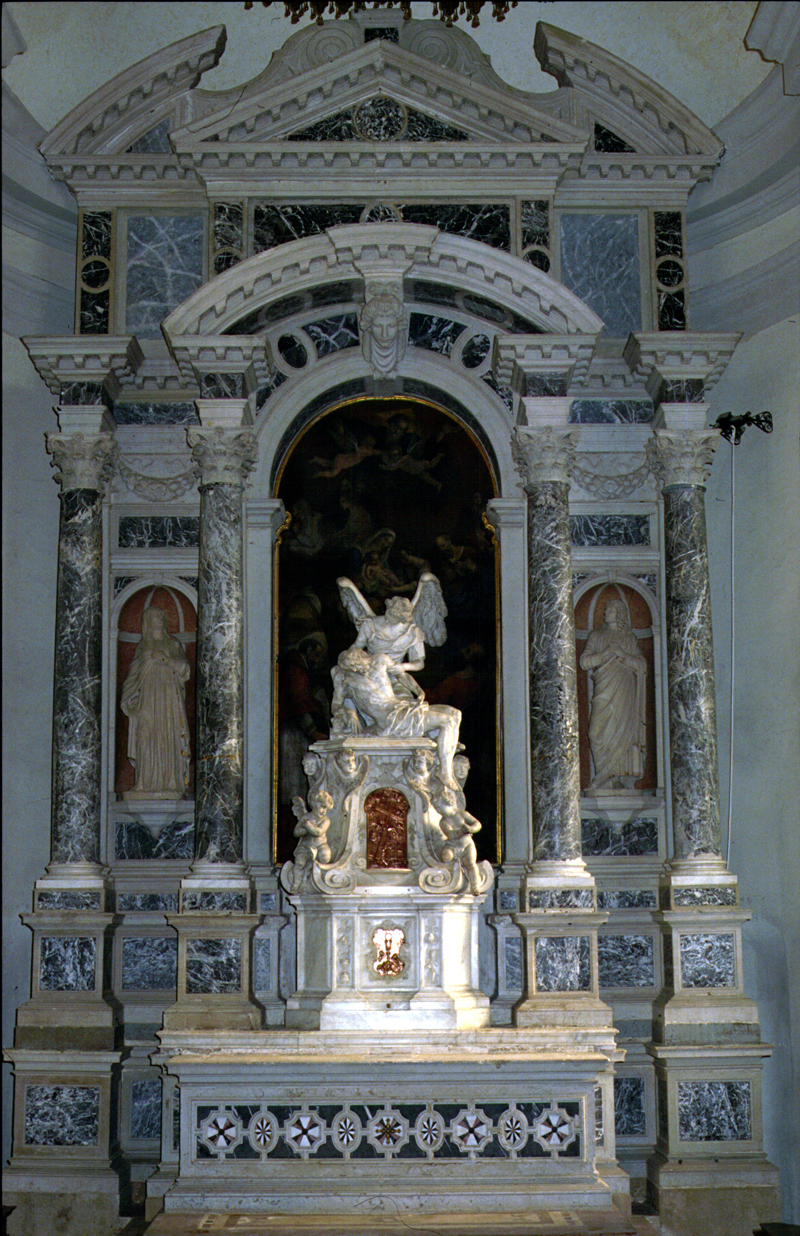 altare maggiore - manifattura veneta (inizio sec. XVII)