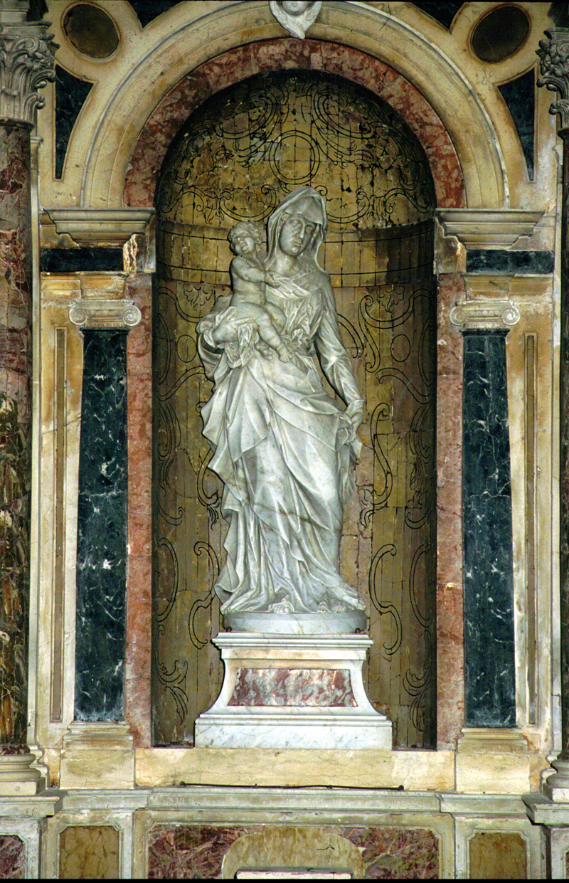 Madonna con Bambino (scultura) - manifattura veneta (sec. XVIII)