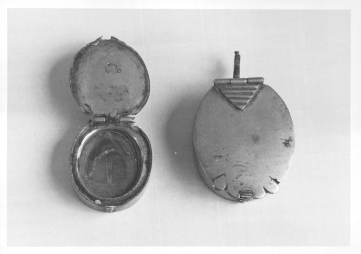 reliquiario a capsula - ambito veneto (seconda metà sec. XVIII)