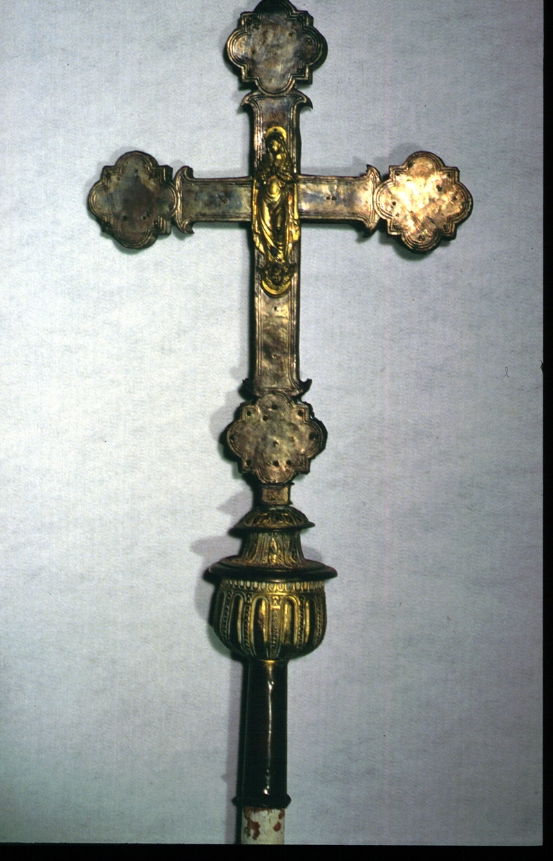 croce processionale - manifattura veneta (fine sec. XVI)