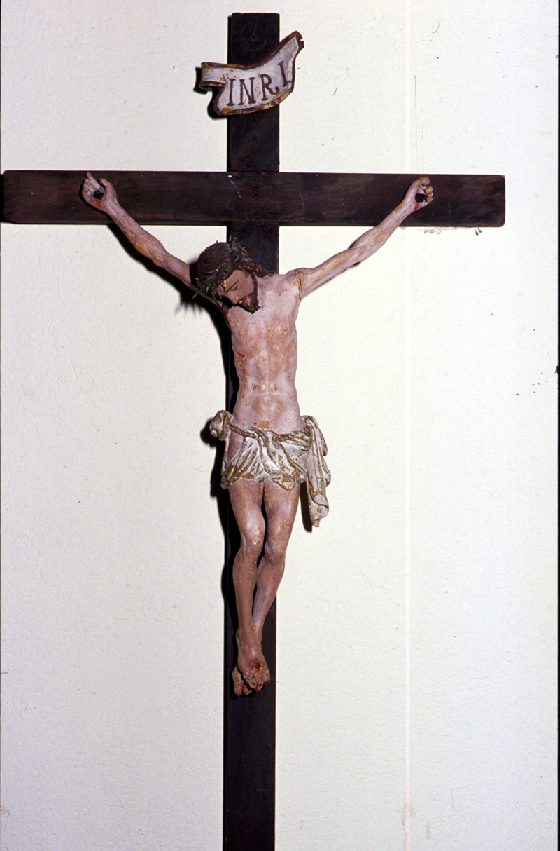 Cristo crocifisso (scultura) - manifattura veneta (sec. XIX)