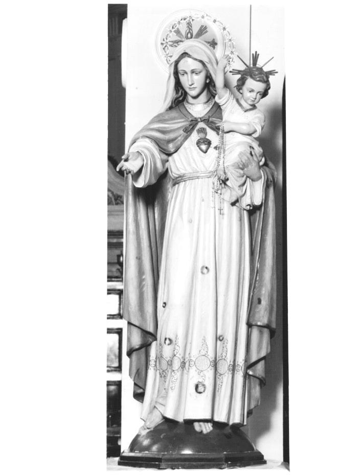 Madonna con Bambino (statua) - ambito veneto (primo quarto sec. XX)
