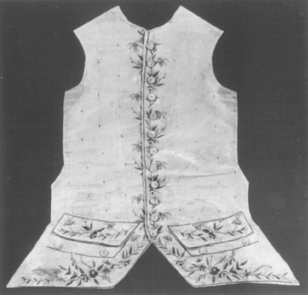 gilet - ambito veneto (primo quarto sec. XIX)