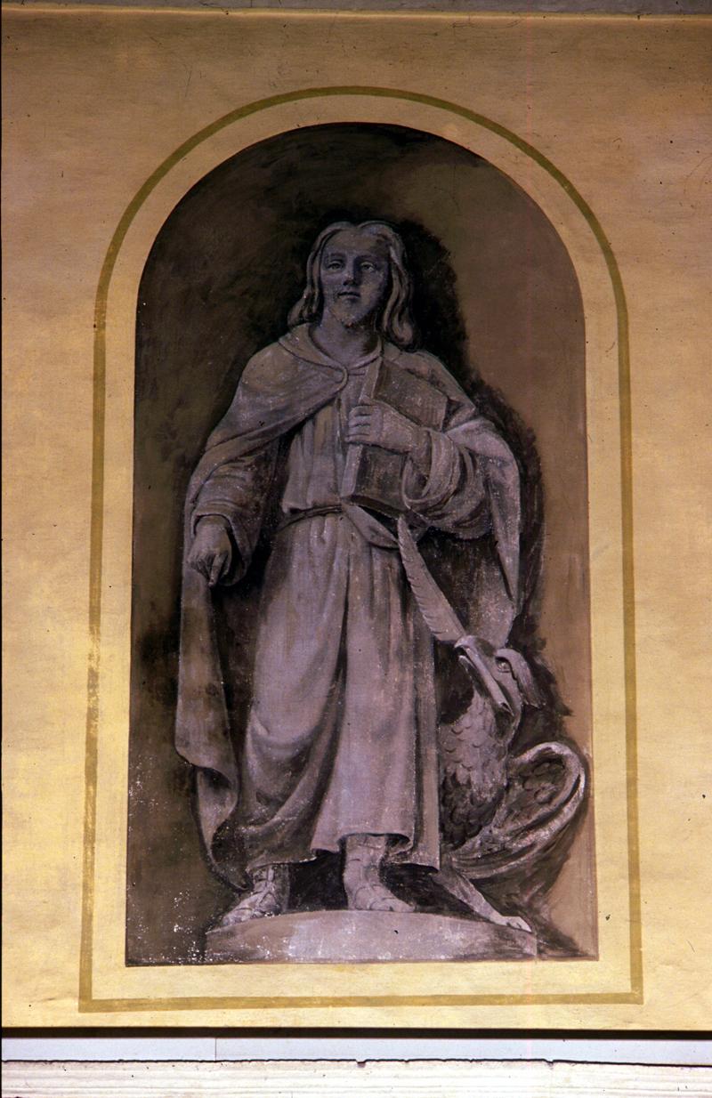 San Giovanni Evangelista (dipinto) di De Marchi Bernardo (attribuito) - ambito veneto (sec. XIX)