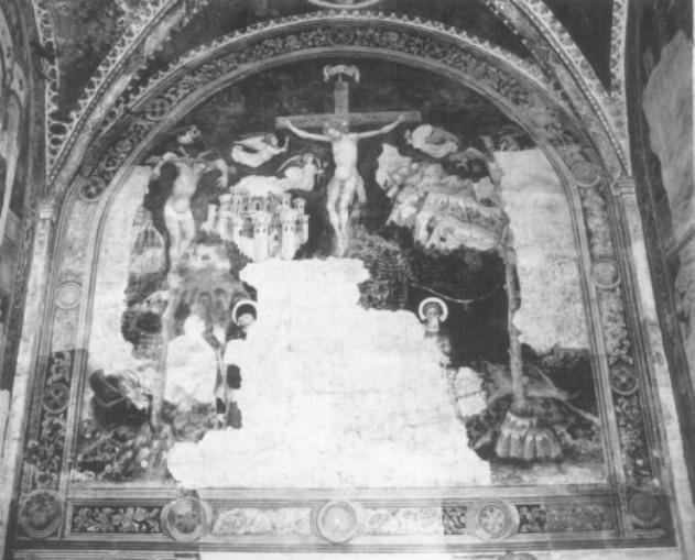 crocifissione di Cristo (dipinto) di Maestro degli Innocenti (attribuito) - ambito veneziano (sec. XV)