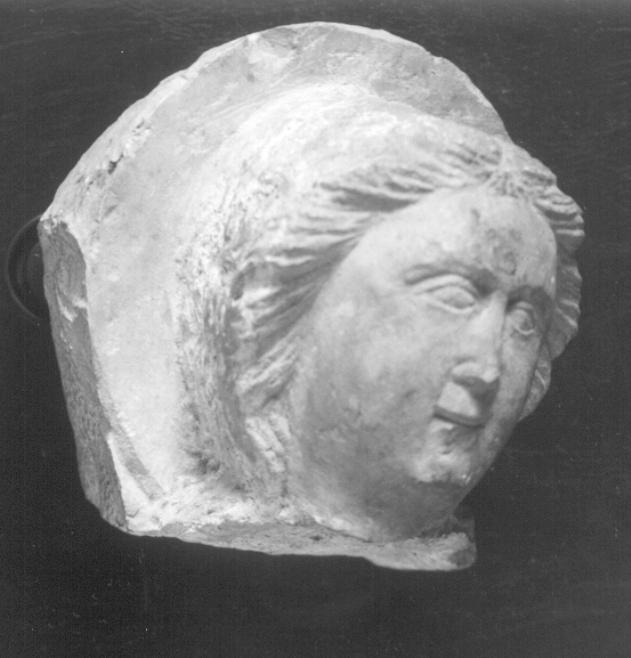 angelo (scultura, frammento) - ambito veneziano (prima metà sec. XIV)