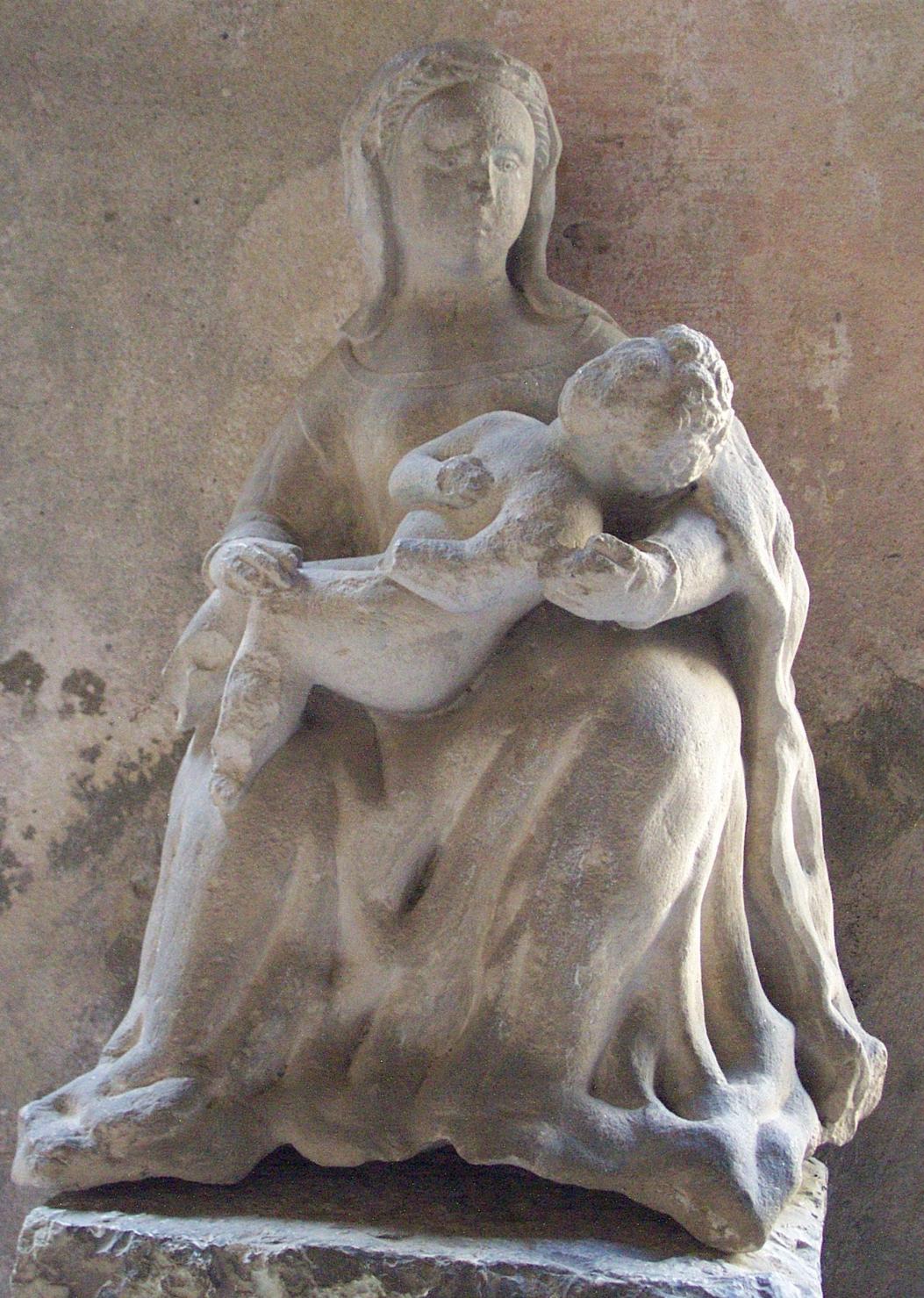 Madonna con Bambino (statuetta) - ambito veneto (secc. XVIII/ XIX)