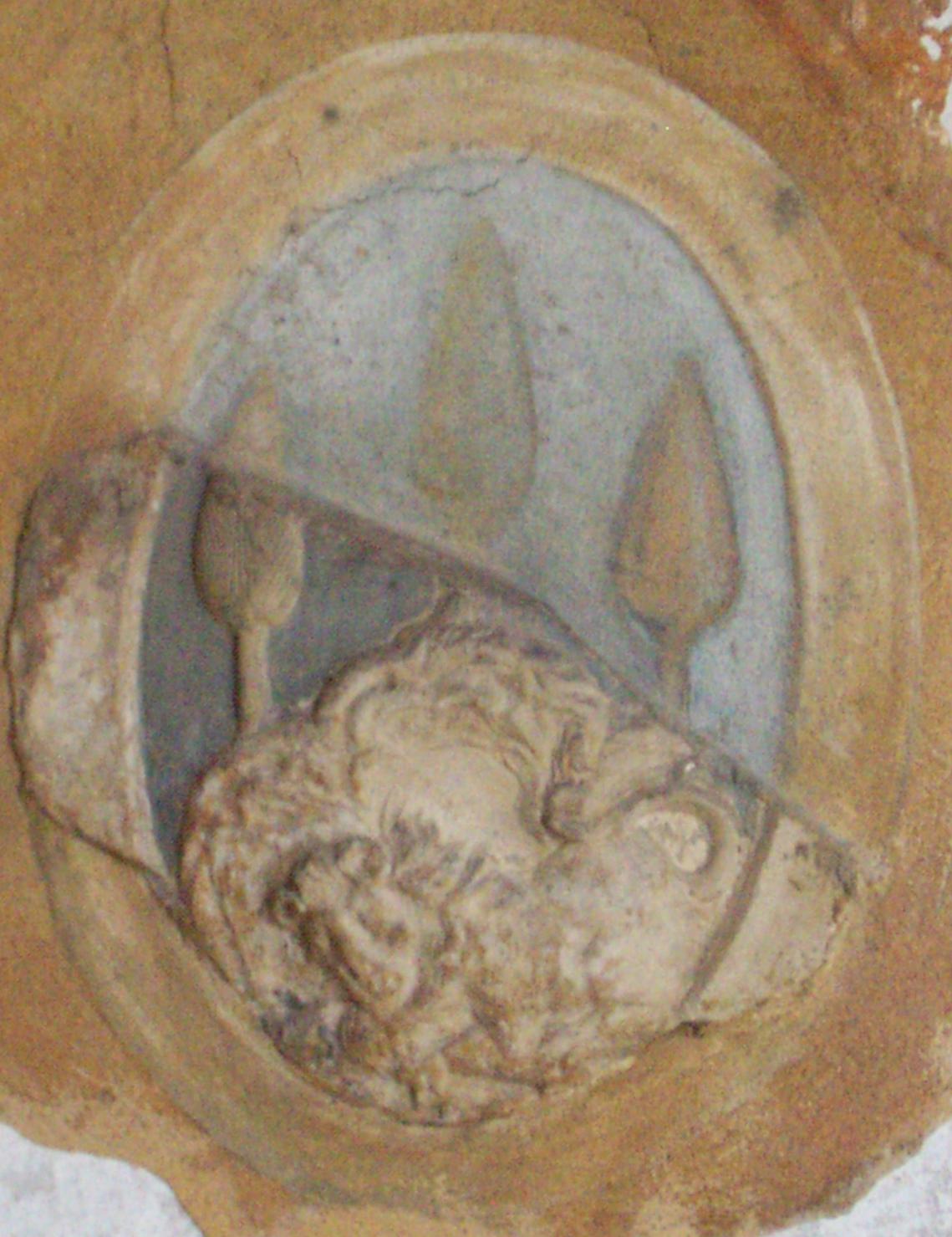 stemma gentilizio di Filippo Crotta (rilievo) - ambito feltrino (sec. XVI)