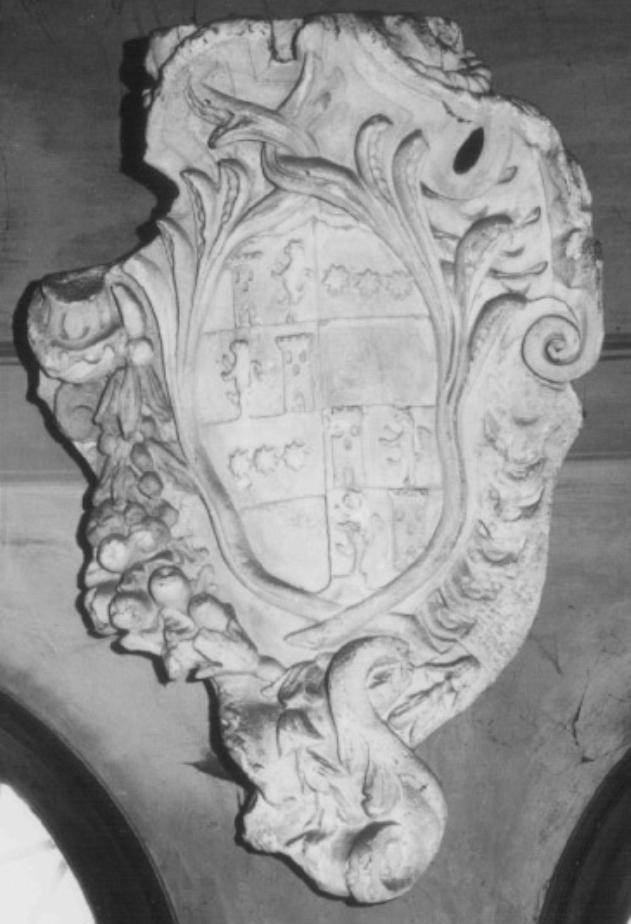 stemma gentilizio della Famiglia Querini (rilievo) - ambito veneto (secc. XVII/ XVIII)