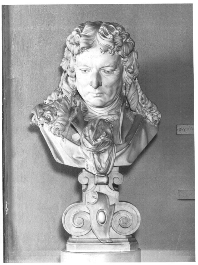 busto ritratto di Antonio Scarpa (scultura) - ambito veneto (fine sec. XIX)