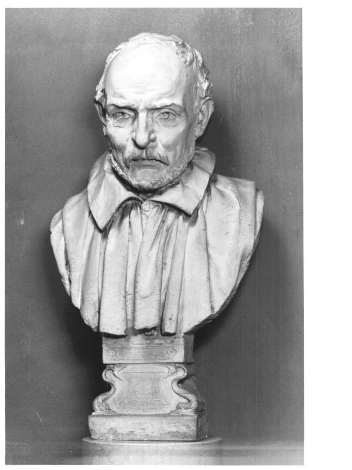 busto maschile (scultura) - ambito veneto (fine sec. XIX)