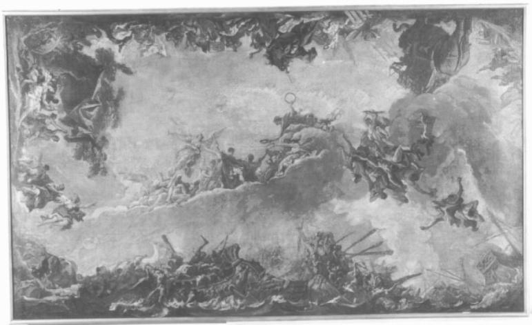 allegoria delle virtù principesche (dipinto) di Ricci Sebastiano (sec. XVIII)