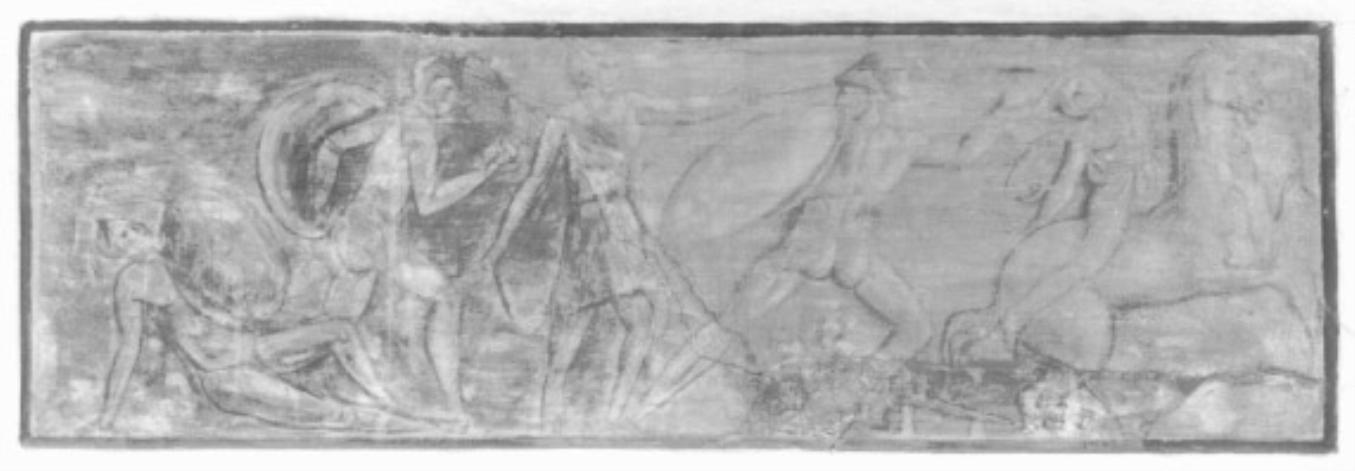Amazzonomachia (dipinto) di Demin Giovanni (prima metà sec. XIX)