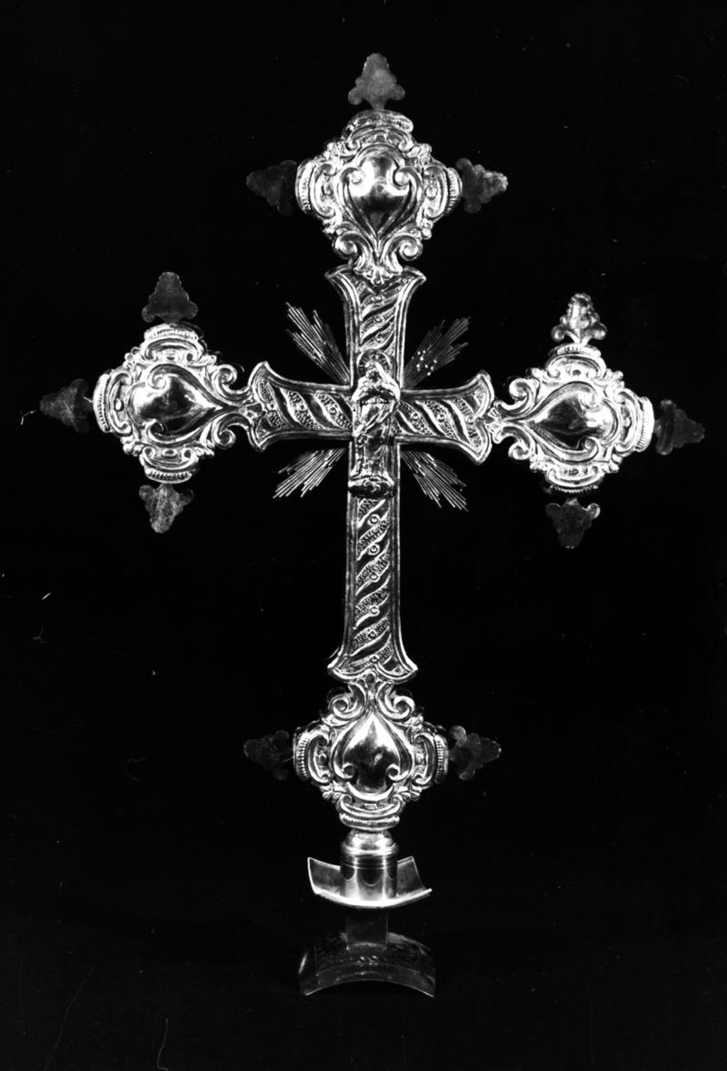croce da tavolo - bottega veneta (fine sec. XIX)