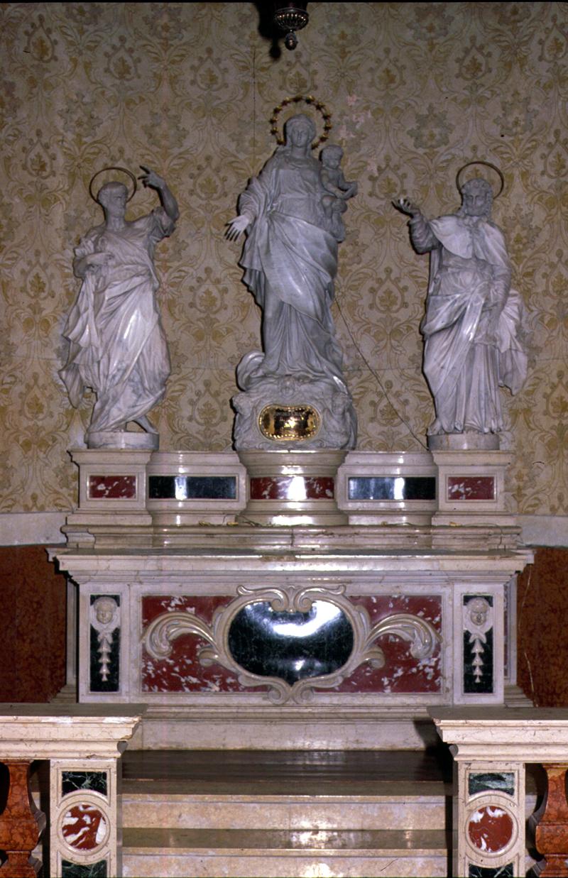 Madonna con Bambino (scultura, elemento d'insieme) - bottega veneta (sec. XVIII)