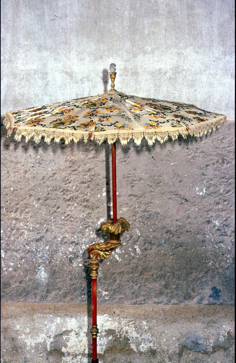 ombrellino processionale - bottega veneta (prima metà sec. XX)