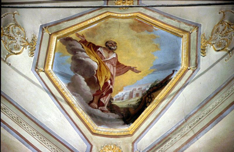 profeta Geremia (dipinto, elemento d'insieme) - manifattura veneta (seconda metà sec. XVII)