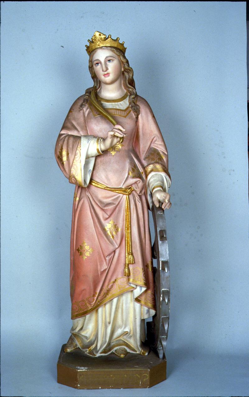 Santa Caterina (scultura) - manifattura veneta (prima metà sec. XX)