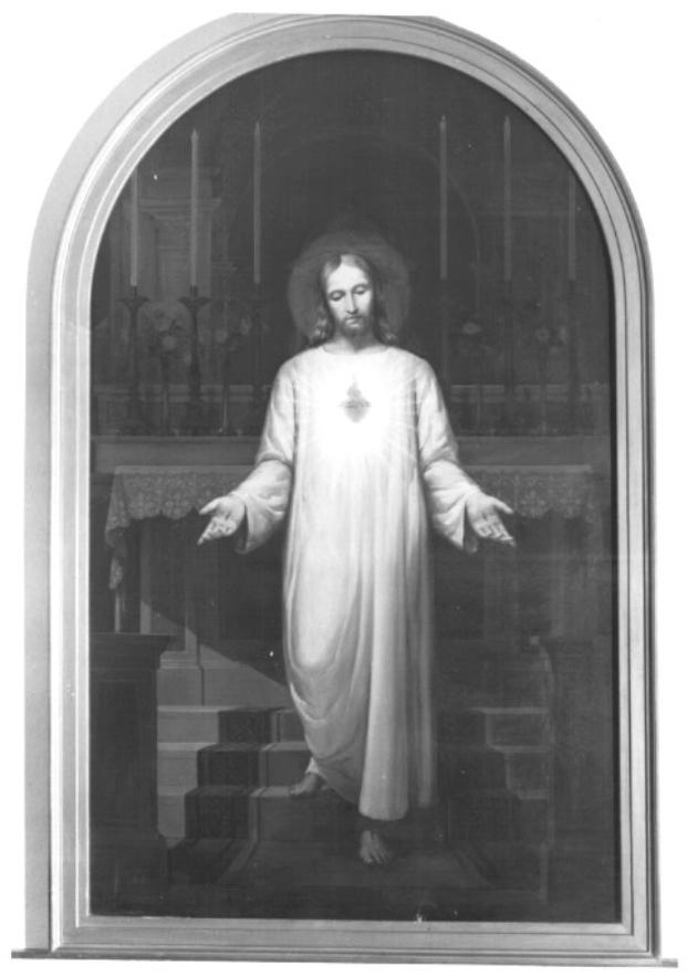 Sacro Cuore di Gesù (dipinto) - ambito veneto (secondo quarto sec. XX)